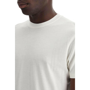 Lyocell Cotton Crewneck T-Shirt.