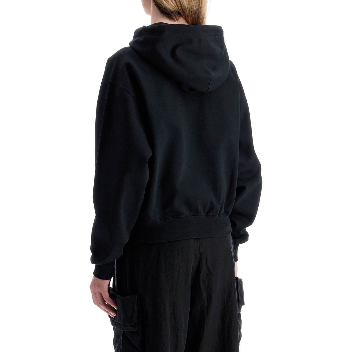 Boxy Hoodie With Hood