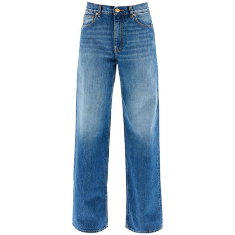 Norico High-Rise Straight-Cut Jeans.