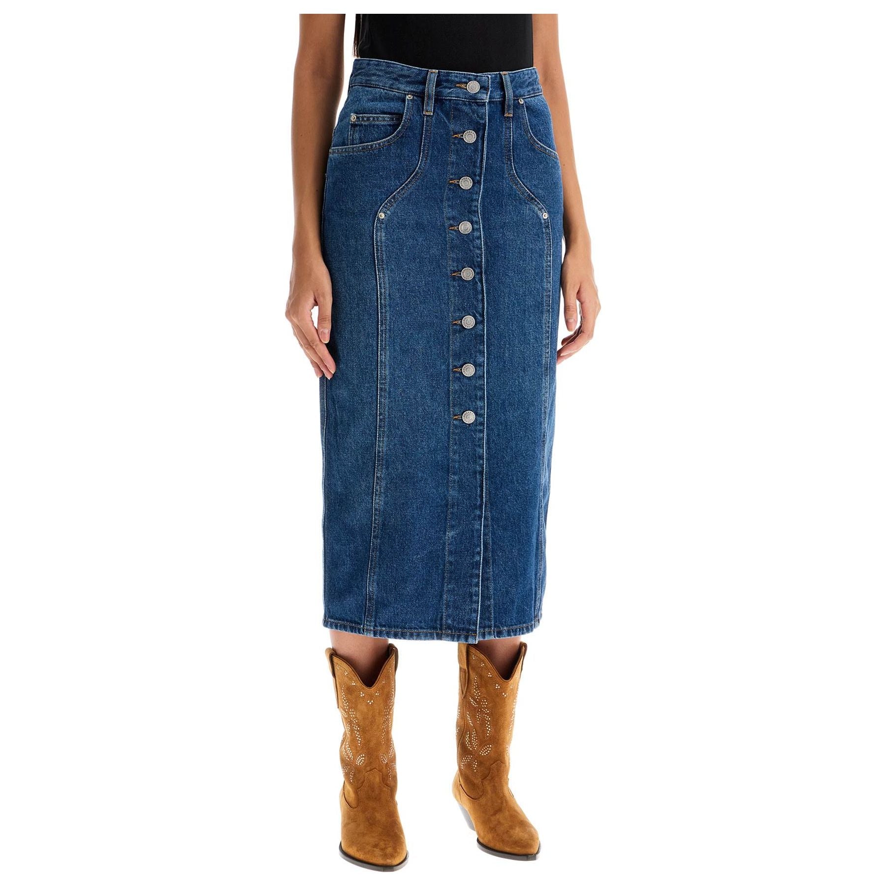 Denim Vandy Skirt For