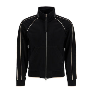 TOM FORD-"V Neck Viscose Zip Up -JOHN JULIA.