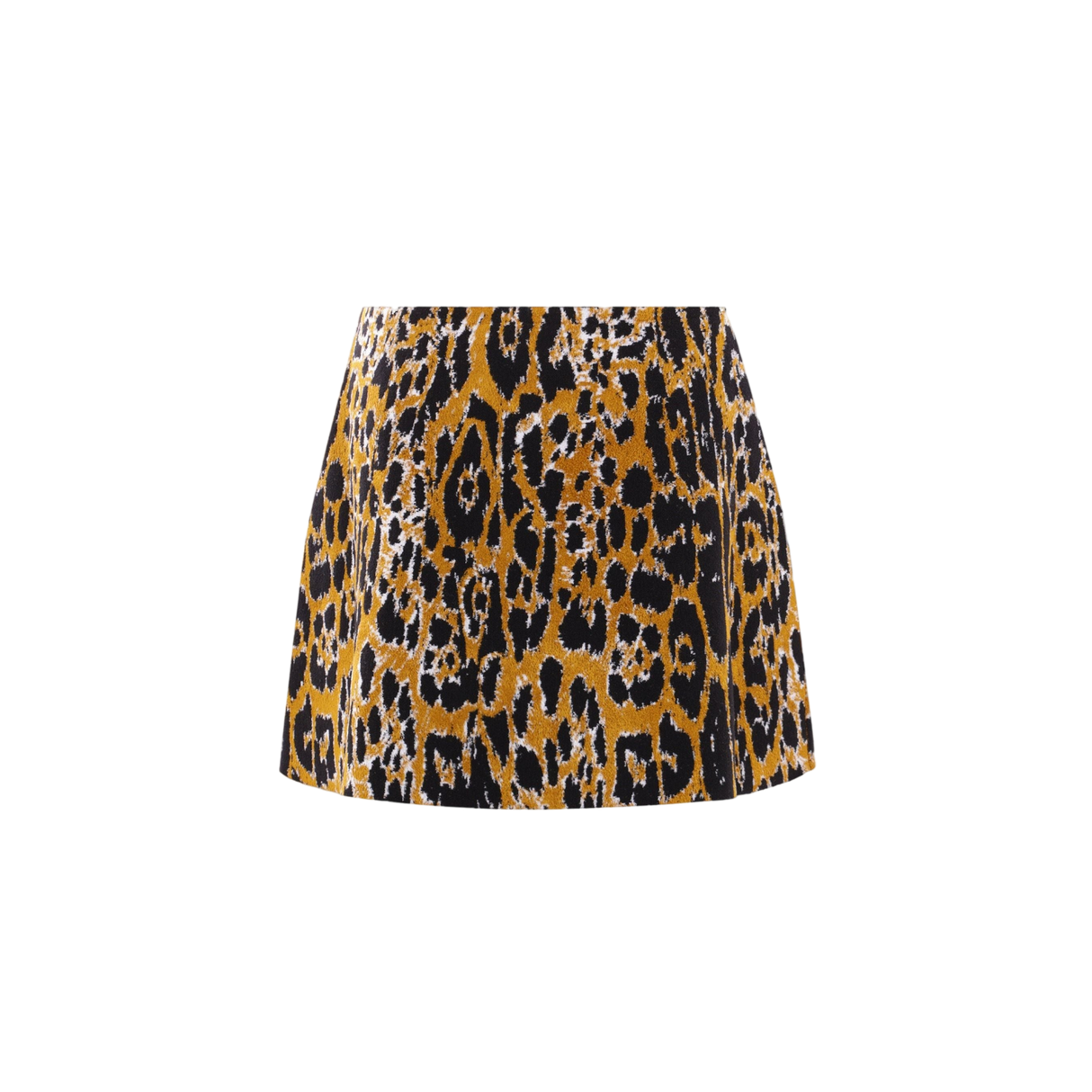 Jacquard Knit Miniskirt-ALAÏA-JOHN JULIA