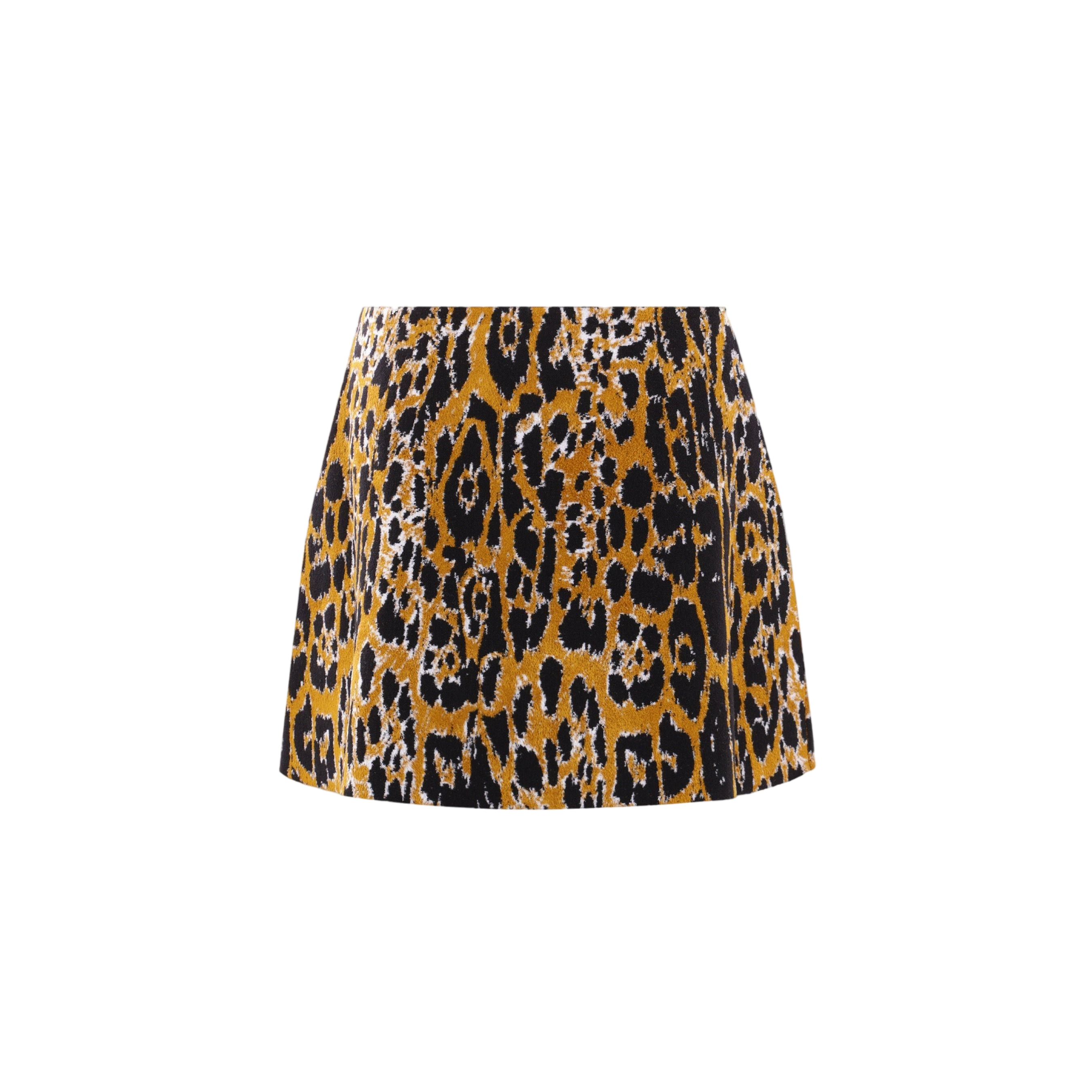 Jacquard Knit Miniskirt-ALAÏA-JOHN JULIA