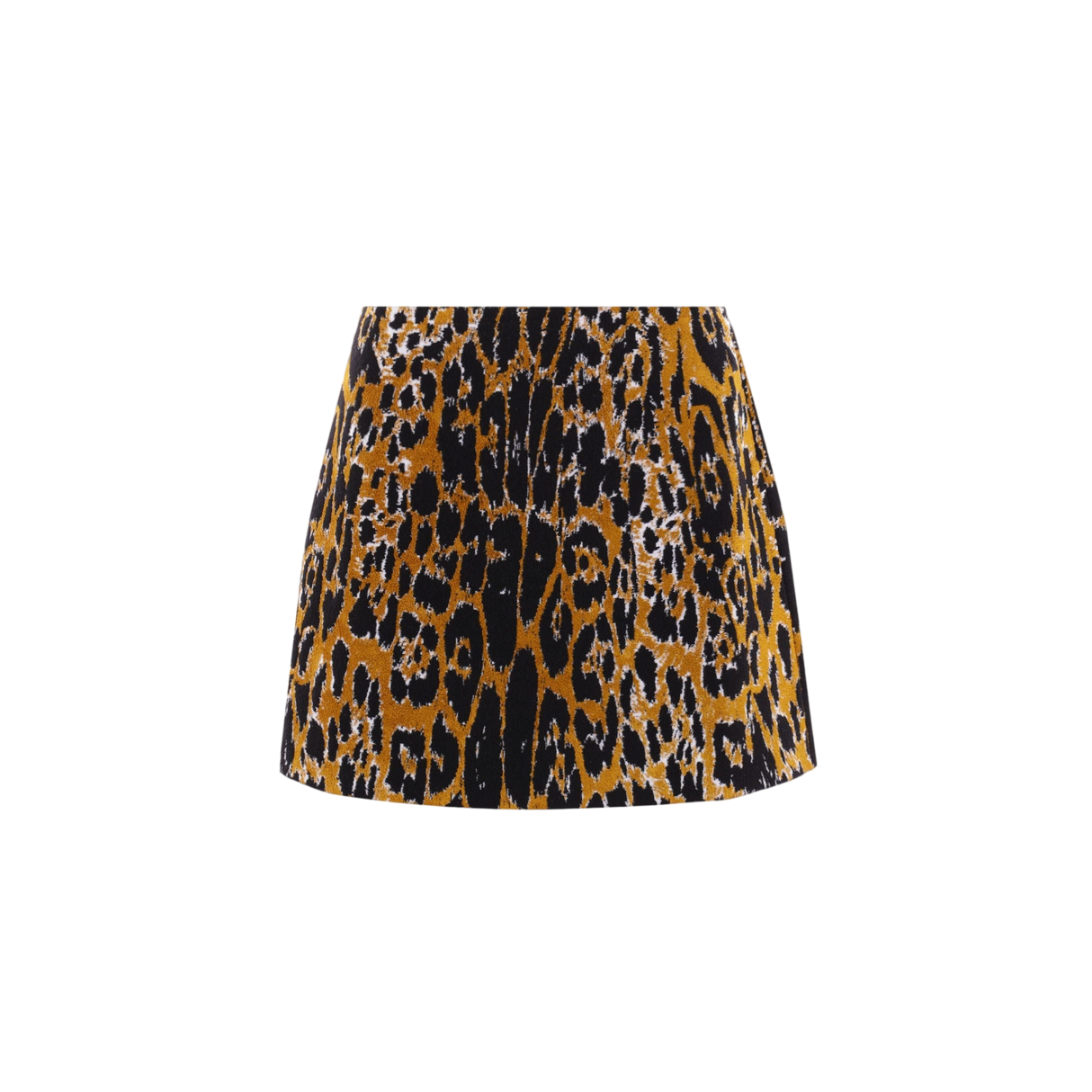 Jacquard Knit Miniskirt-ALAÏA-JOHN JULIA