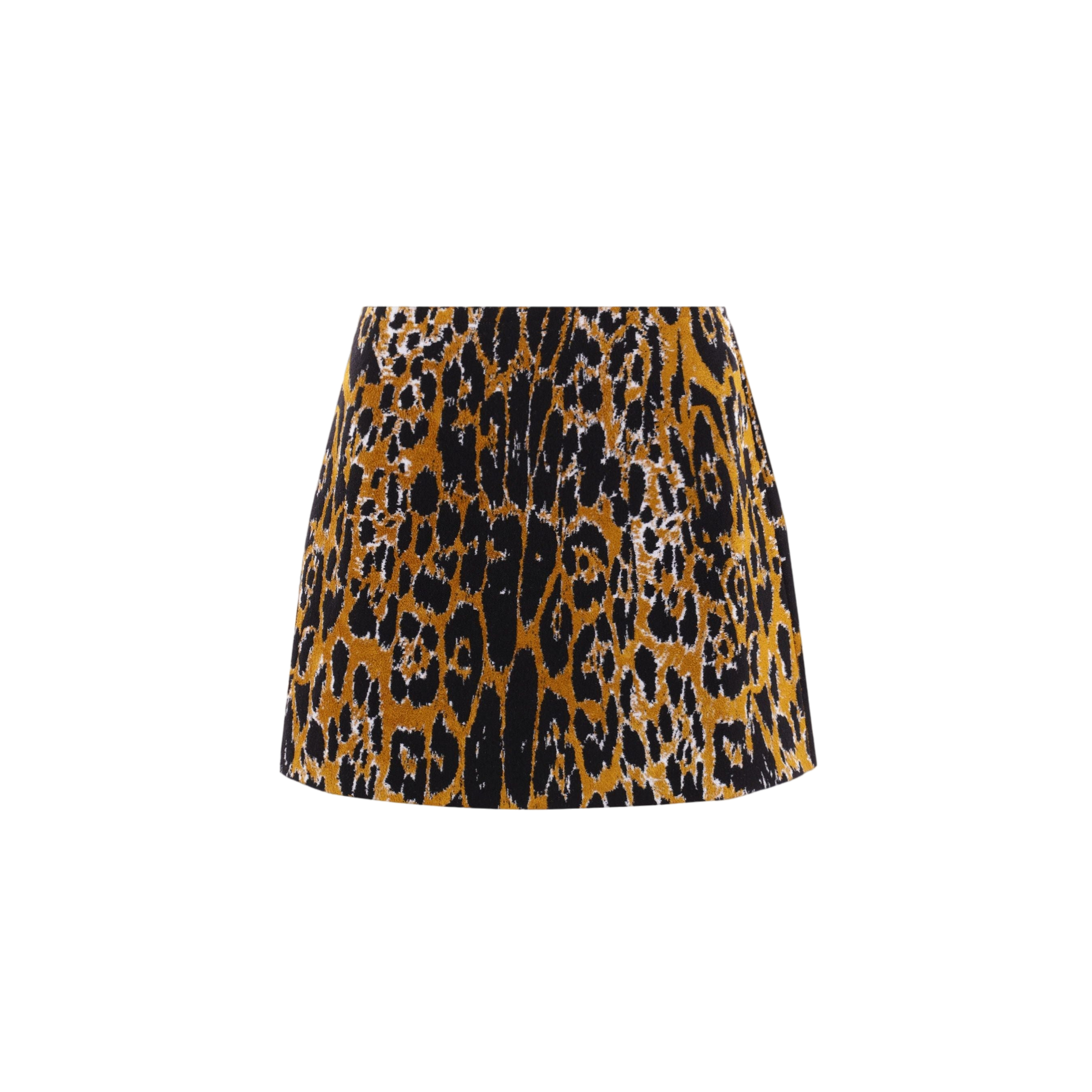 Jacquard Knit Miniskirt-ALAÏA-JOHN JULIA