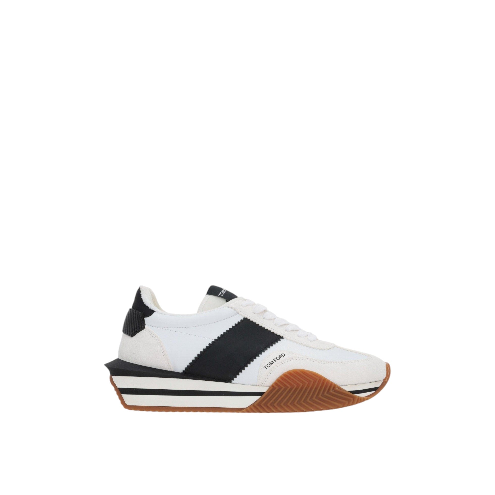 James Leather Suede Sneakers-TOM FORD-JOHN JULIA