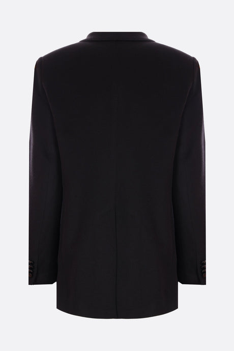 Jasmine Double-breasted Cashmere Jacket-TAGLIATORE-JOHN JULIA