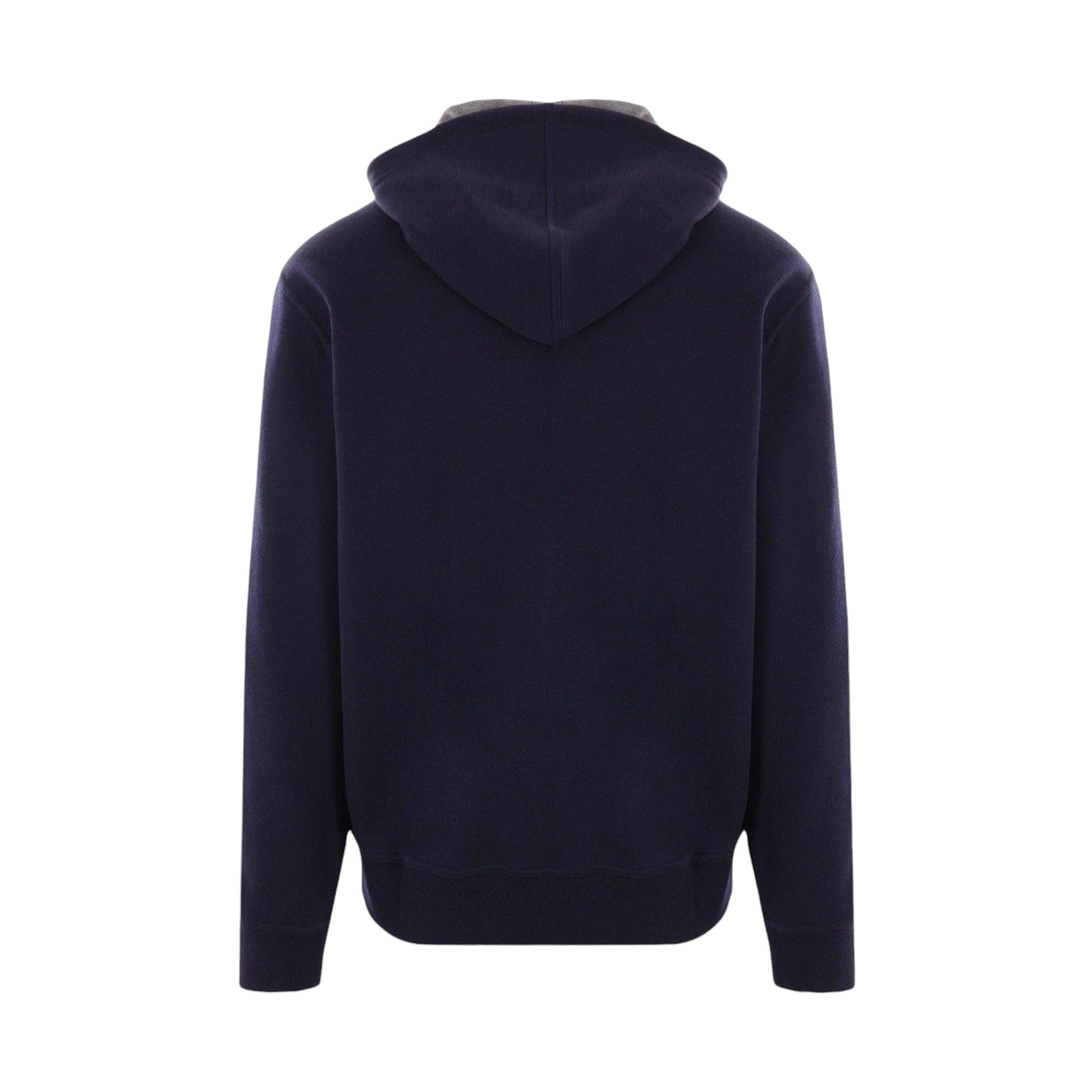 Jersey Full-zip Hoodie-BRUNELLO CUCINELLI-JOHN JULIA