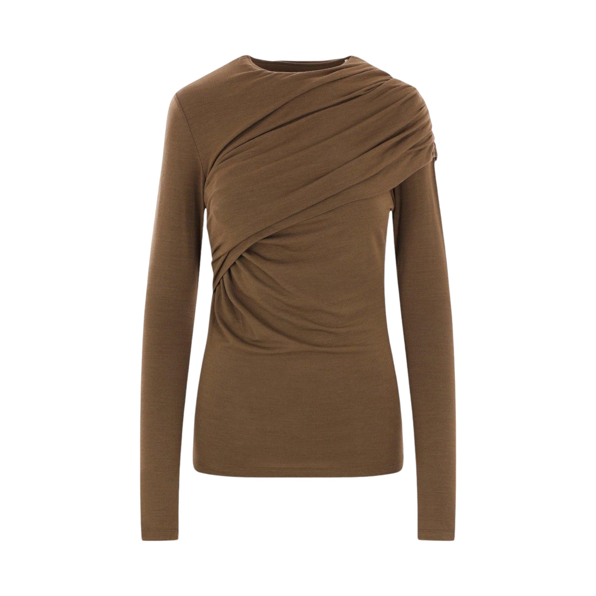 Jersey Long-sleeved T-shirt-ISABEL MARANT-JOHN JULIA