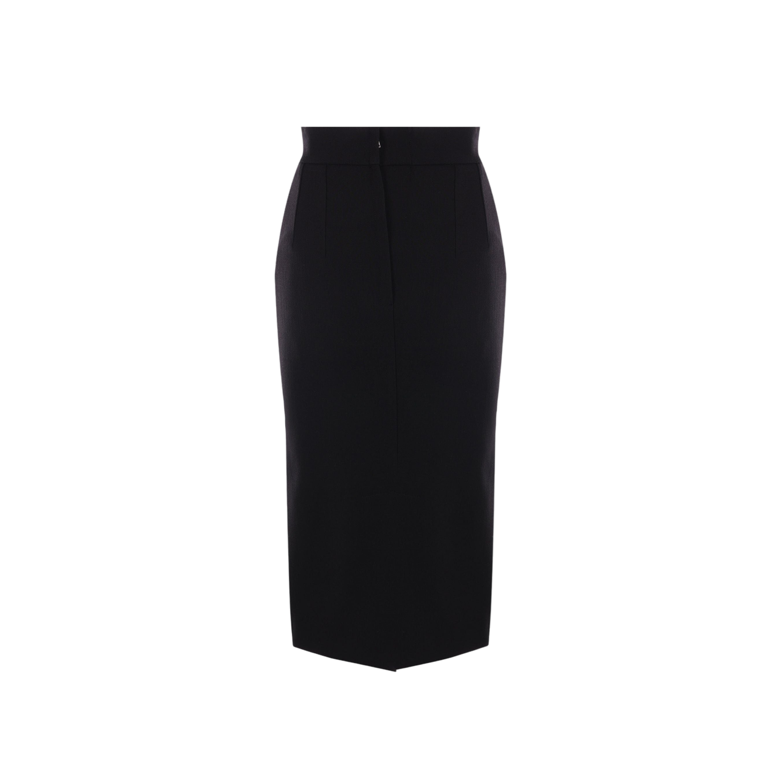 Jersey Midi Pencil Skirt-DOLCE & GABBANA-JOHN JULIA