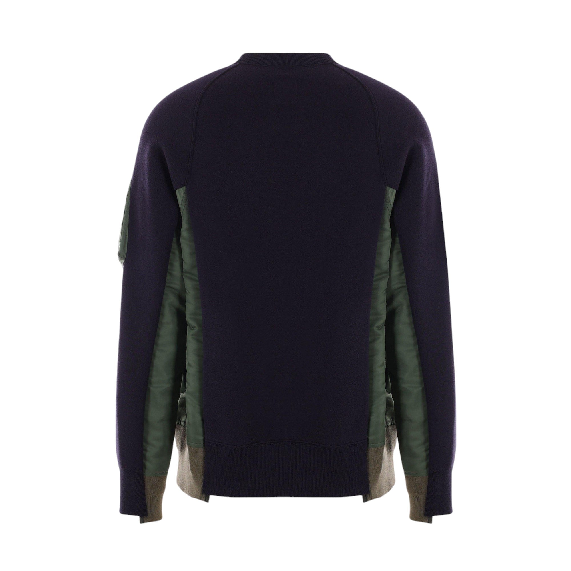 Jersey Nylon Sweatshirt-SACAI-JOHN JULIA