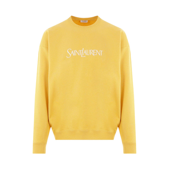 Jersey Sweatshirt-SAINT LAURENT-JOHN JULIA