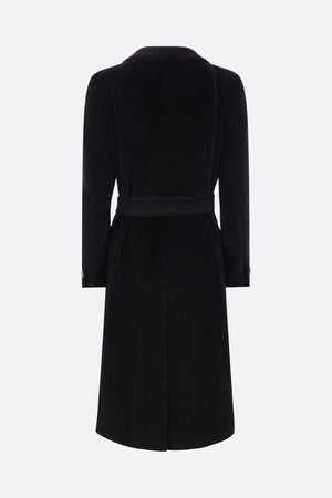 Jole Double-breasted Alpaca Wool Coat-TAGLIATORE-JOHN JULIA