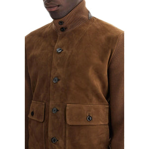 Suede Front Merino Blouson.