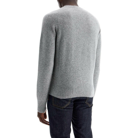 Seamless Cashmere Crewneck Sweater.