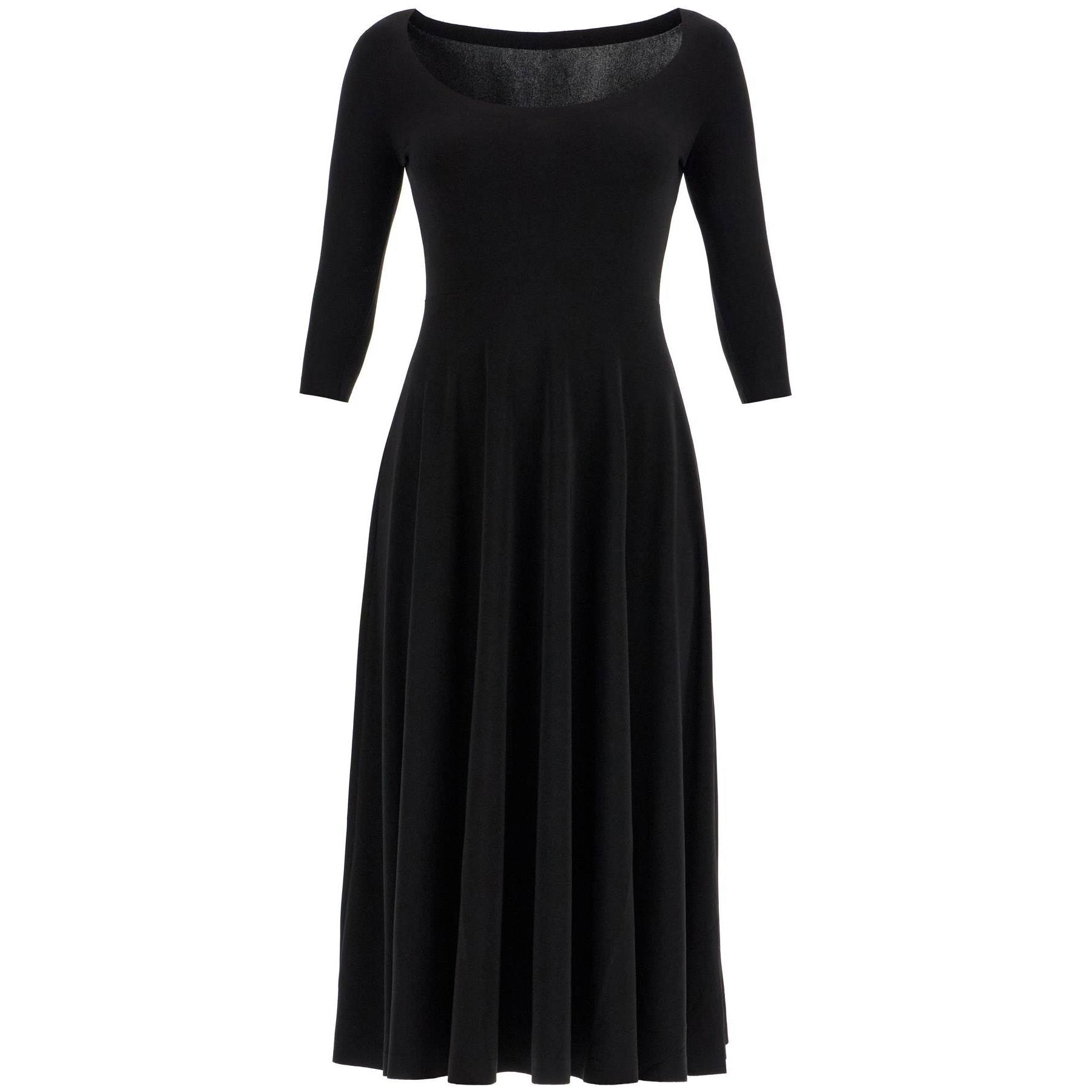 Reversible V-Neck Midi Dress