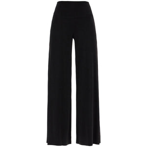 Wide-Leg Poly Lycra Pants