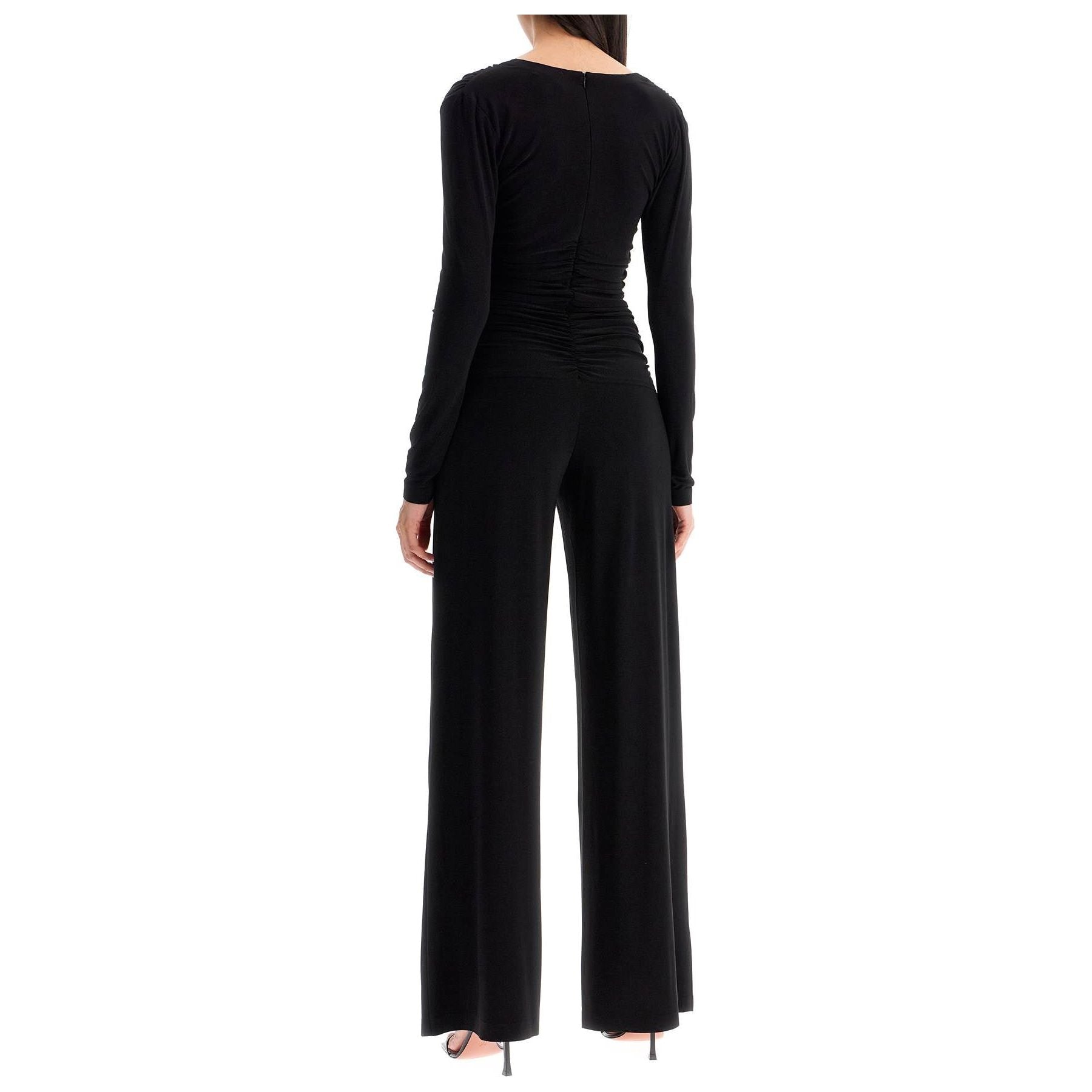 Fitted Poly Lycra Jumpsuit