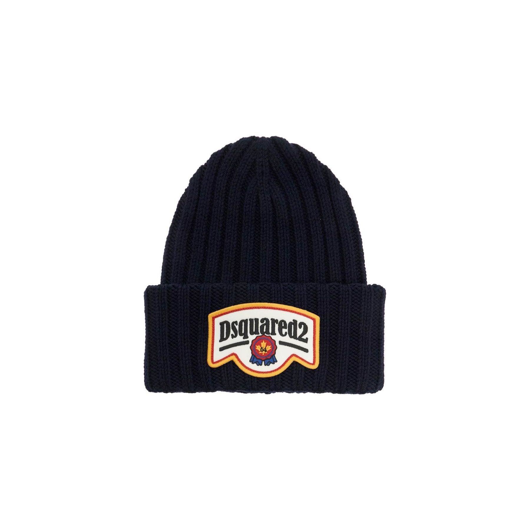 Beanie Hat With Patch Logo