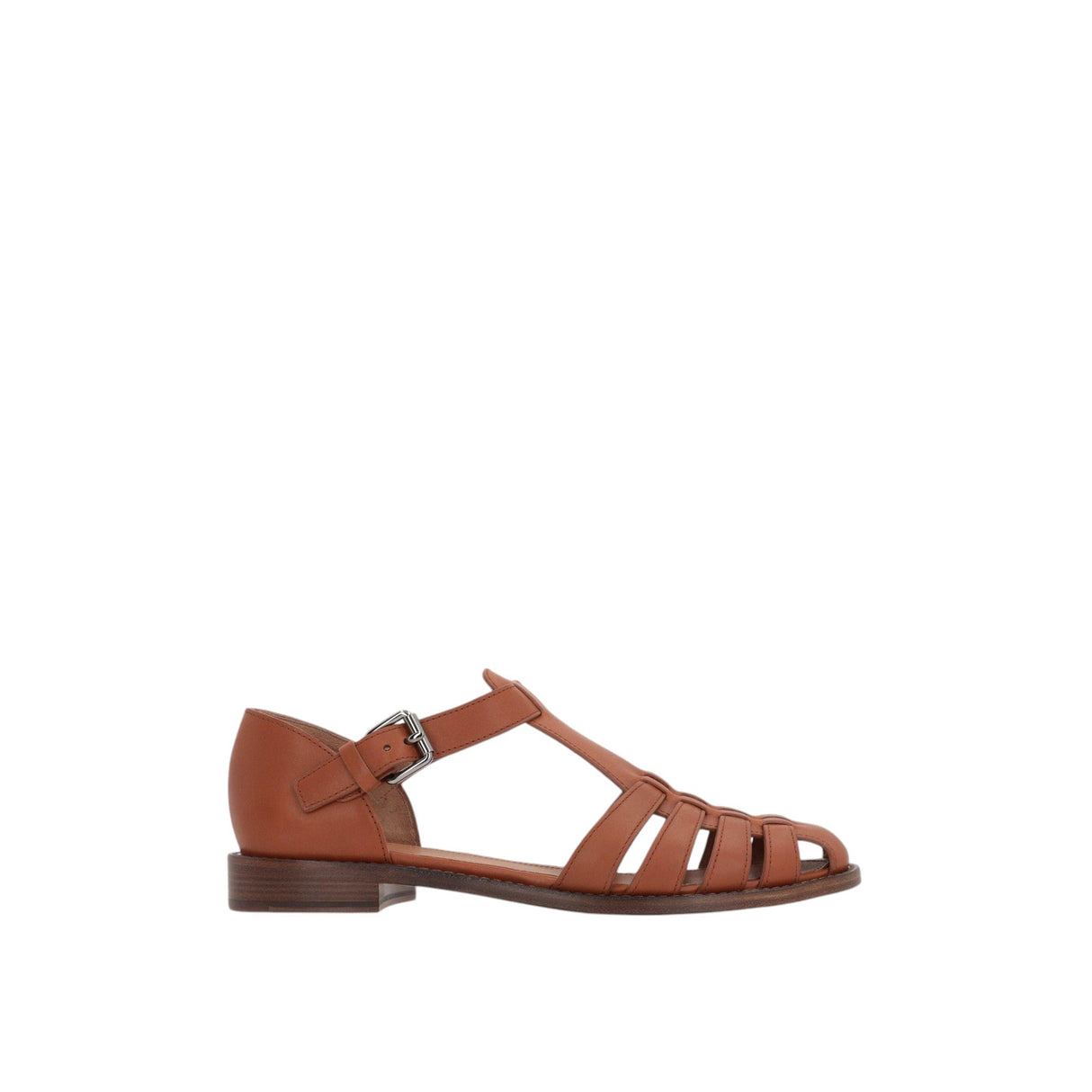 Kelsey Prestige Leather Flat Sandals-CHURCH'S-JOHN JULIA