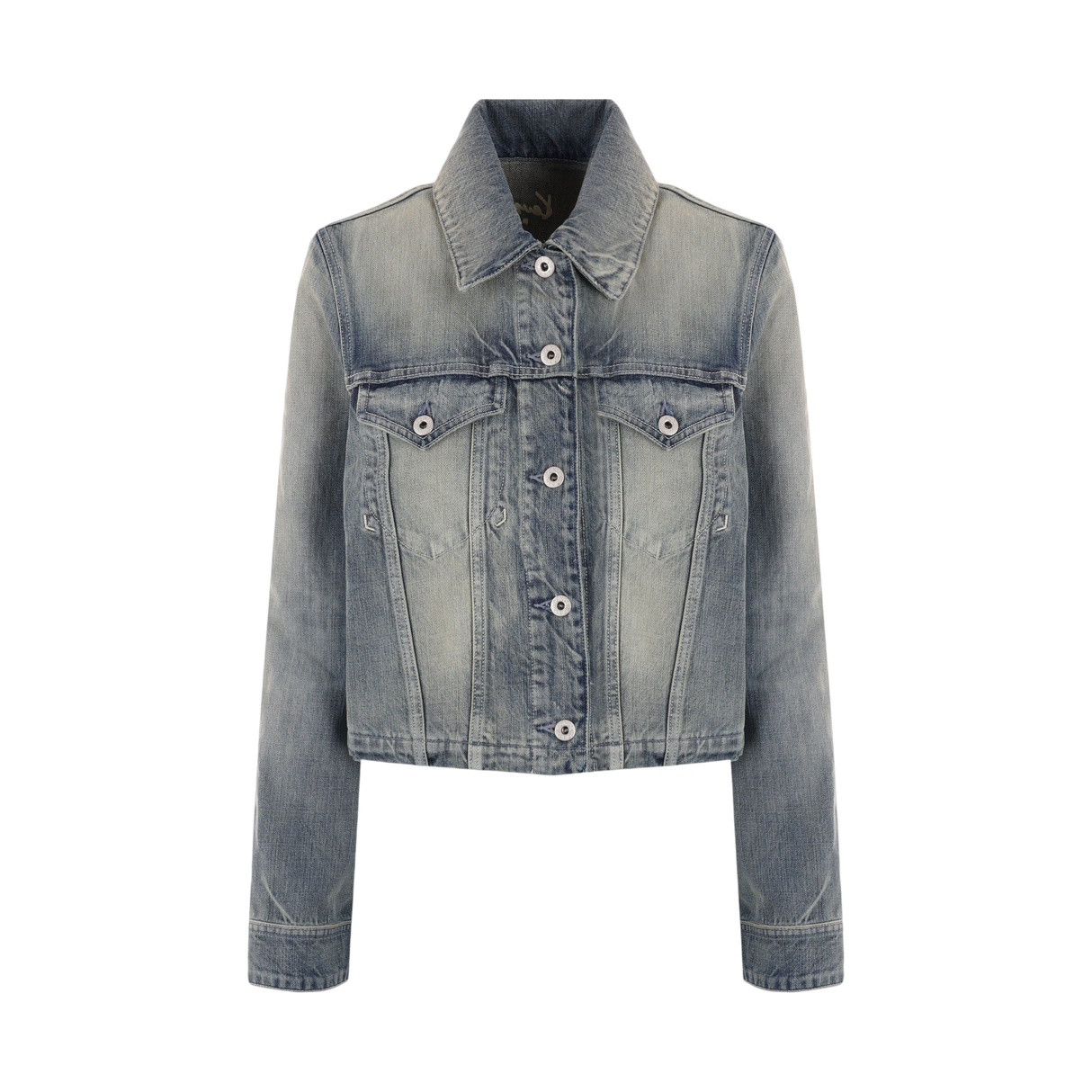 Kenzo Archive Japanese Denim Trucker Jacket-KENZO-JOHN JULIA