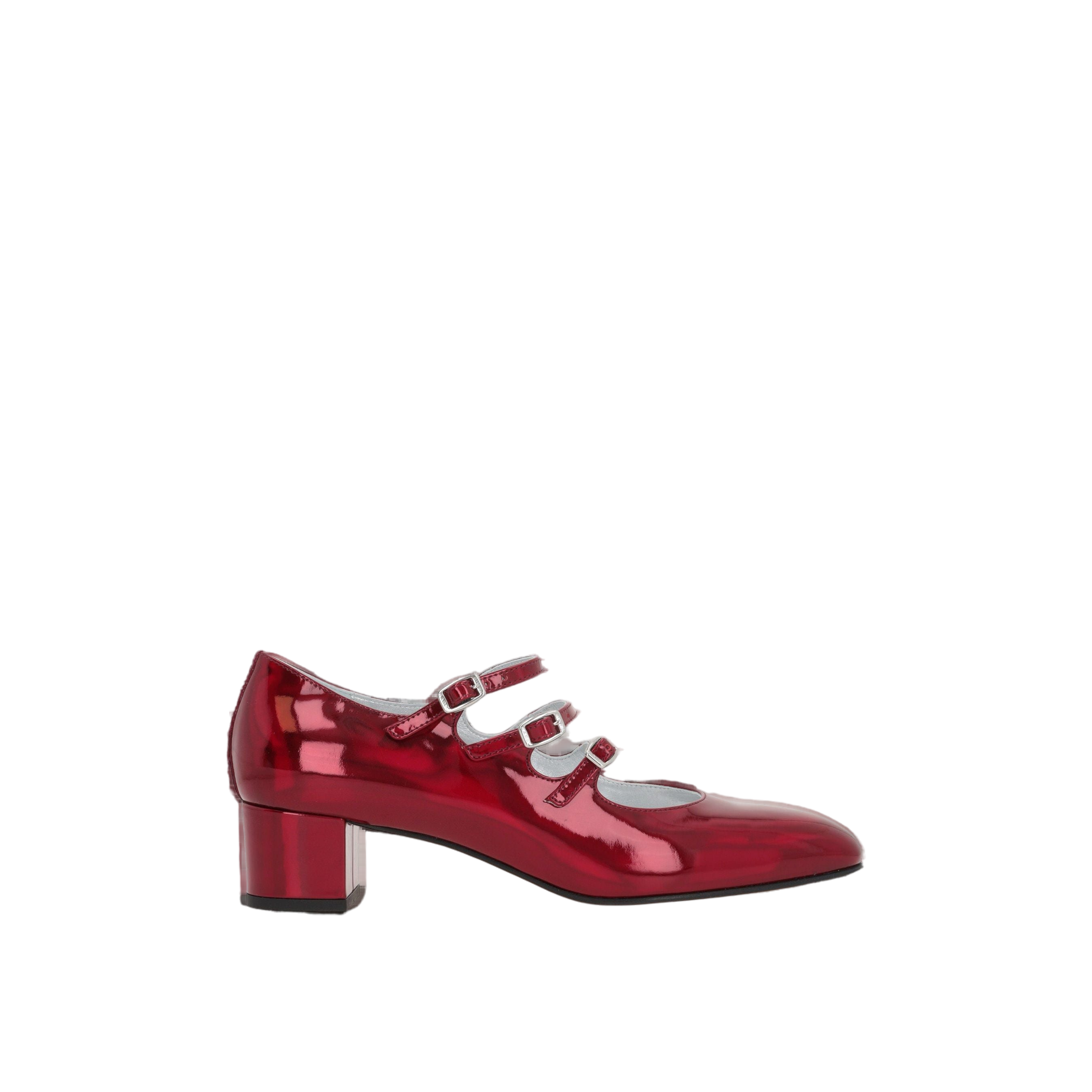 Kina Patent Leather Mary-Jane Pumps-CAREL PARIS-JOHN JULIA