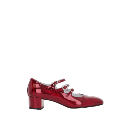 Kina Patent Leather Mary-Jane Pumps-CAREL-JOHN JULIA