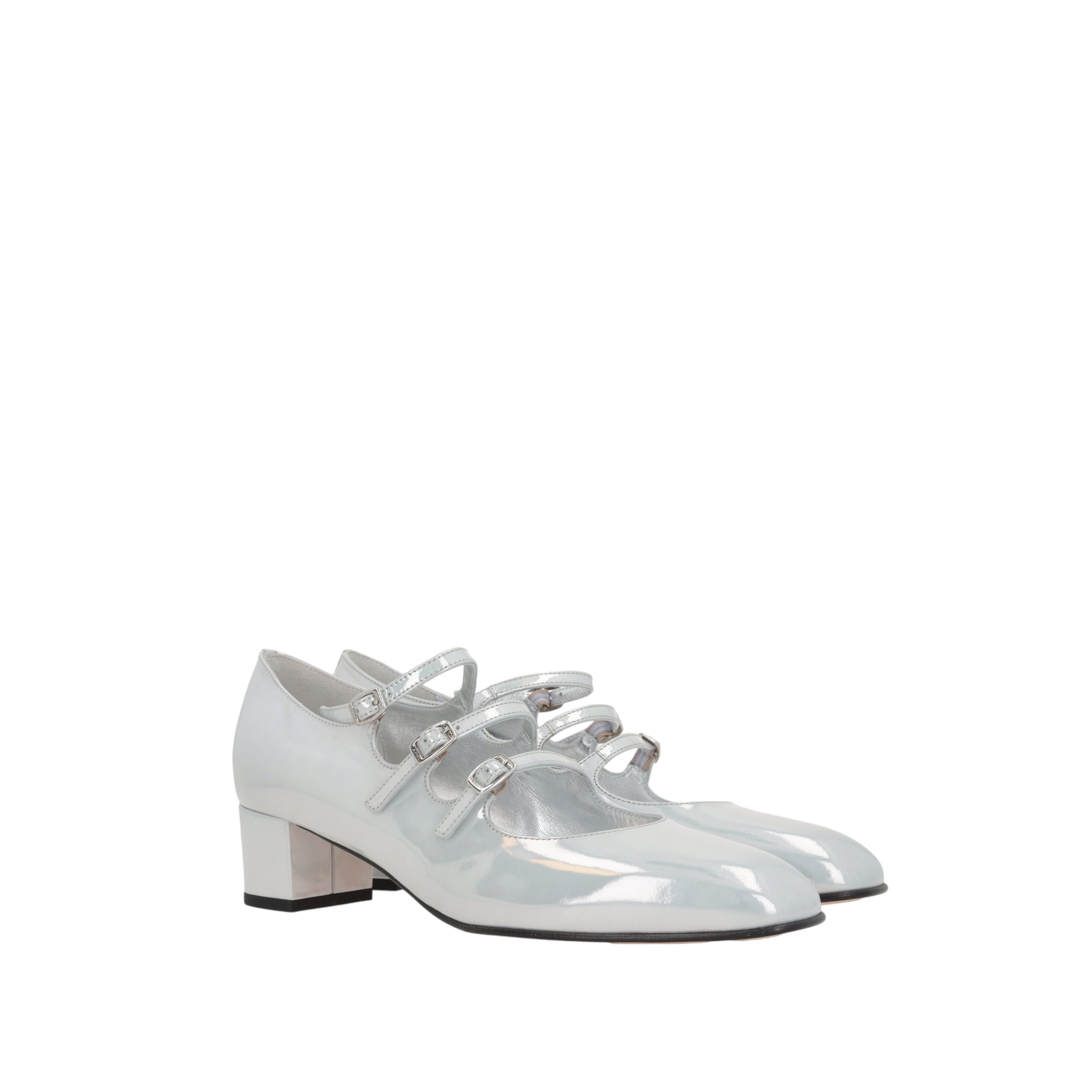 Kina Patent Leather Mary-Jane Pumps-CAREL PARIS-JOHN JULIA