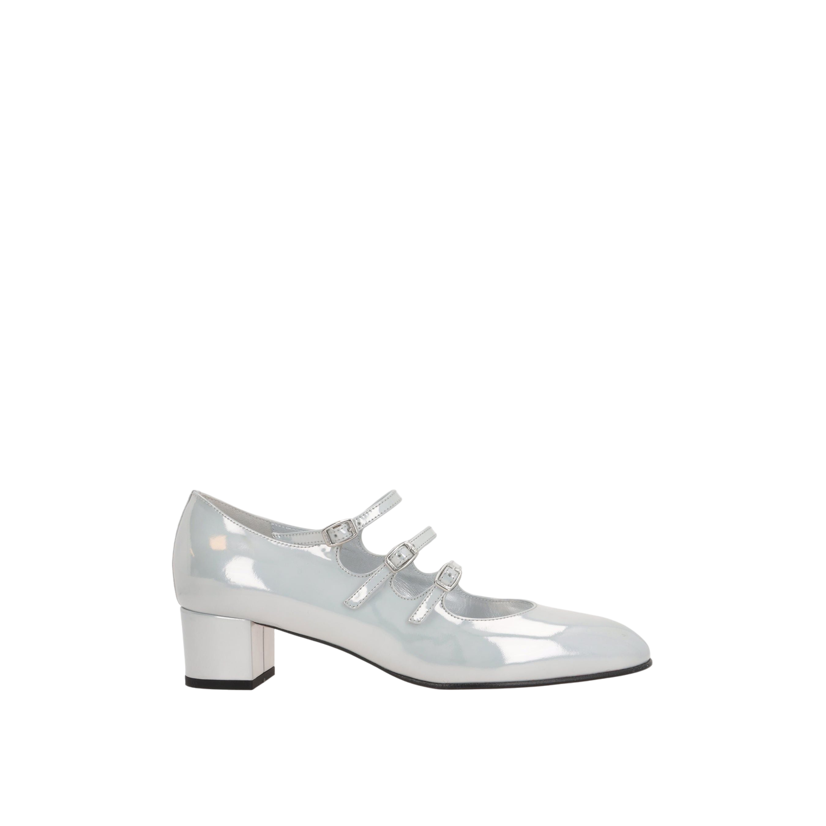 Kina Patent Leather Mary-Jane Pumps-CAREL PARIS-JOHN JULIA