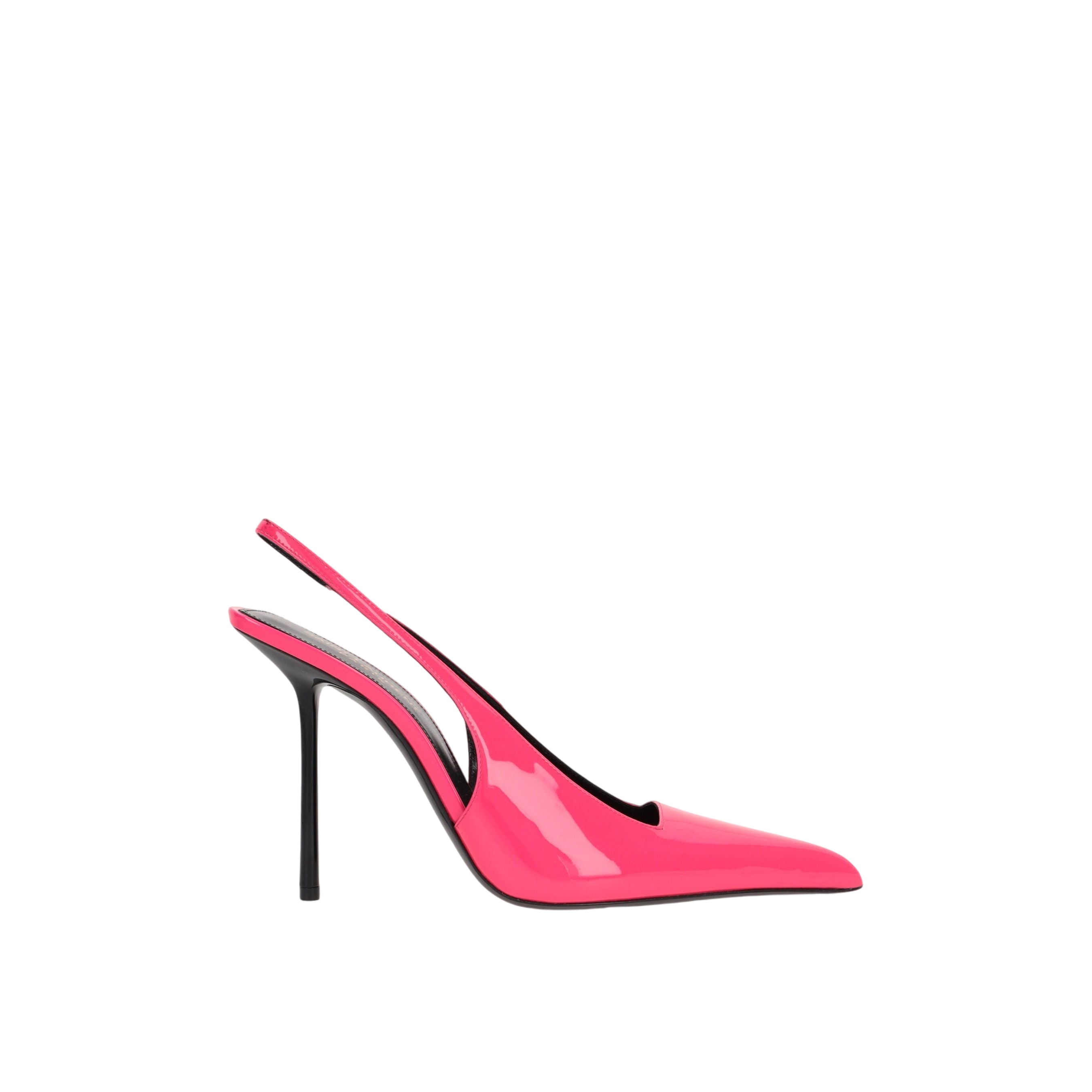 Kiss Patent Leather Slingbacks-SAINT LAURENT-JOHN JULIA