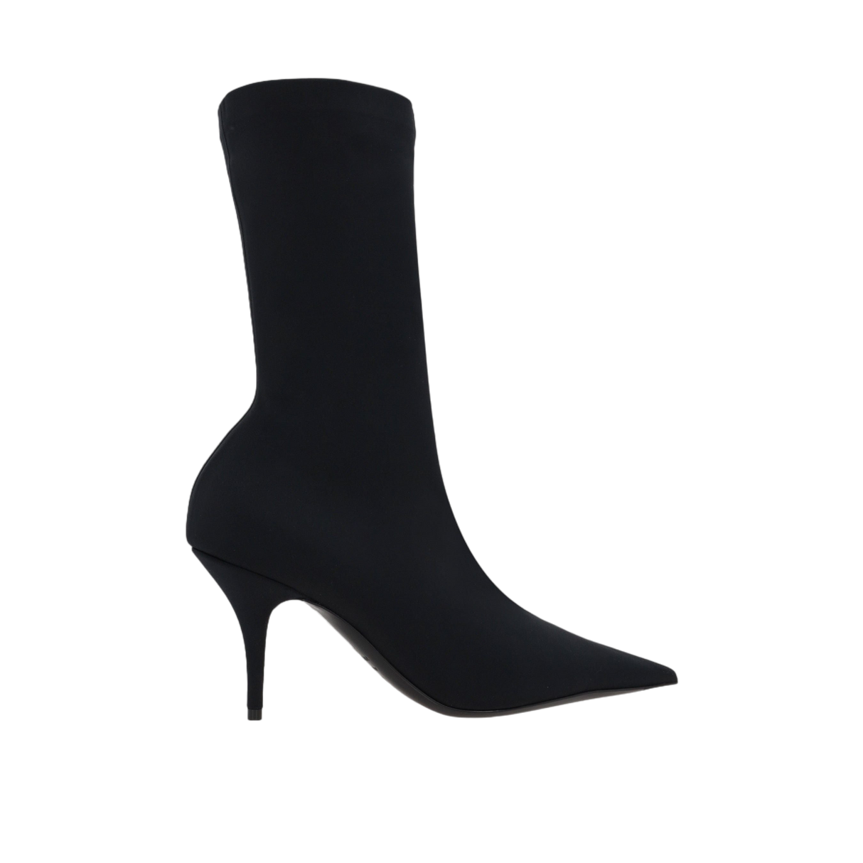 Knife Matte Spandex Ankle Boots-BALENCIAGA-JOHN JULIA