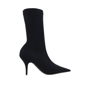 Knife Matte Spandex Ankle Boots-BALENCIAGA-JOHN JULIA