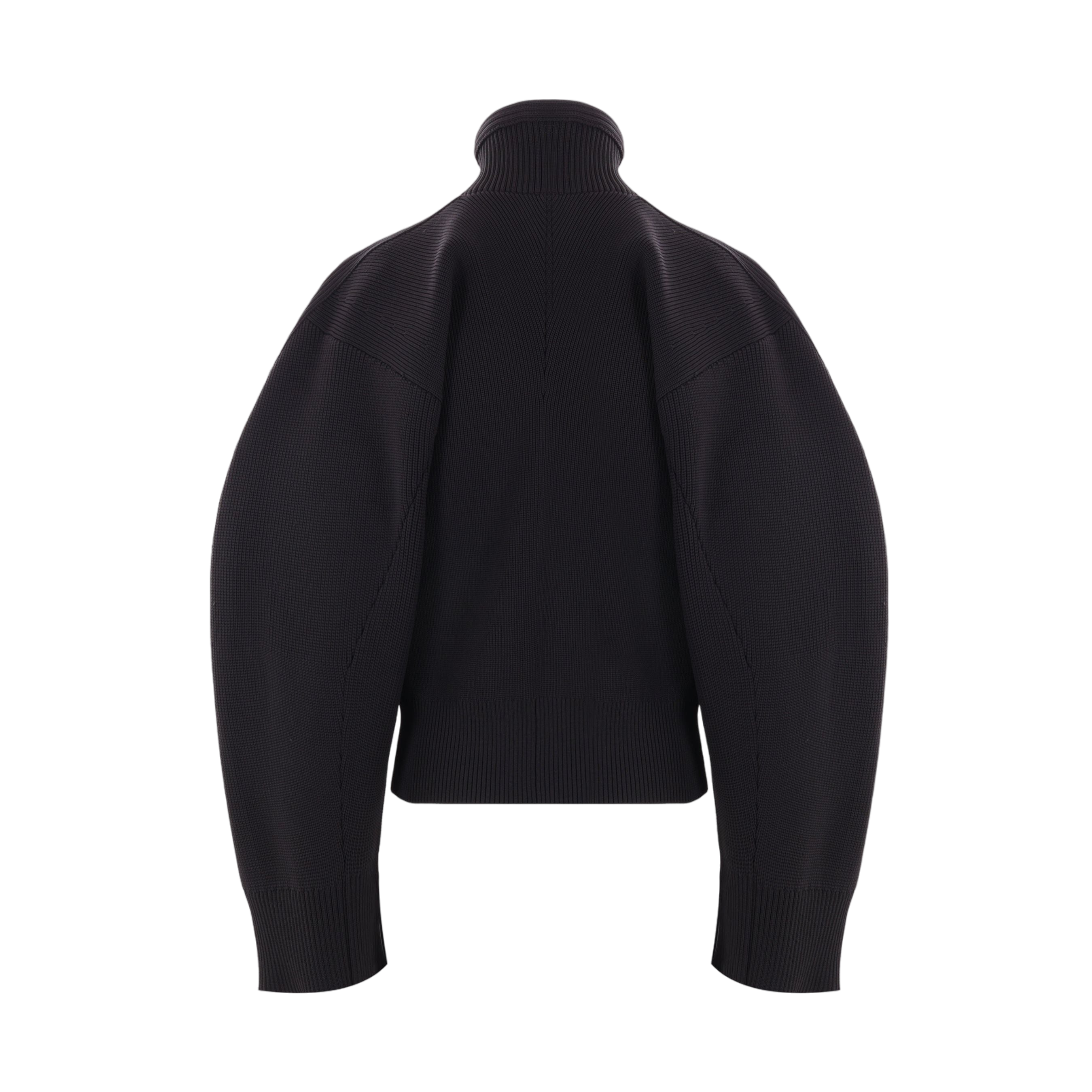 Knit Full-zip Cardigan-SACAI-JOHN JULIA