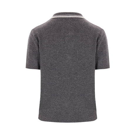 Knit Polo Shirt-VALENTINO GARAVANI-JOHN JULIA