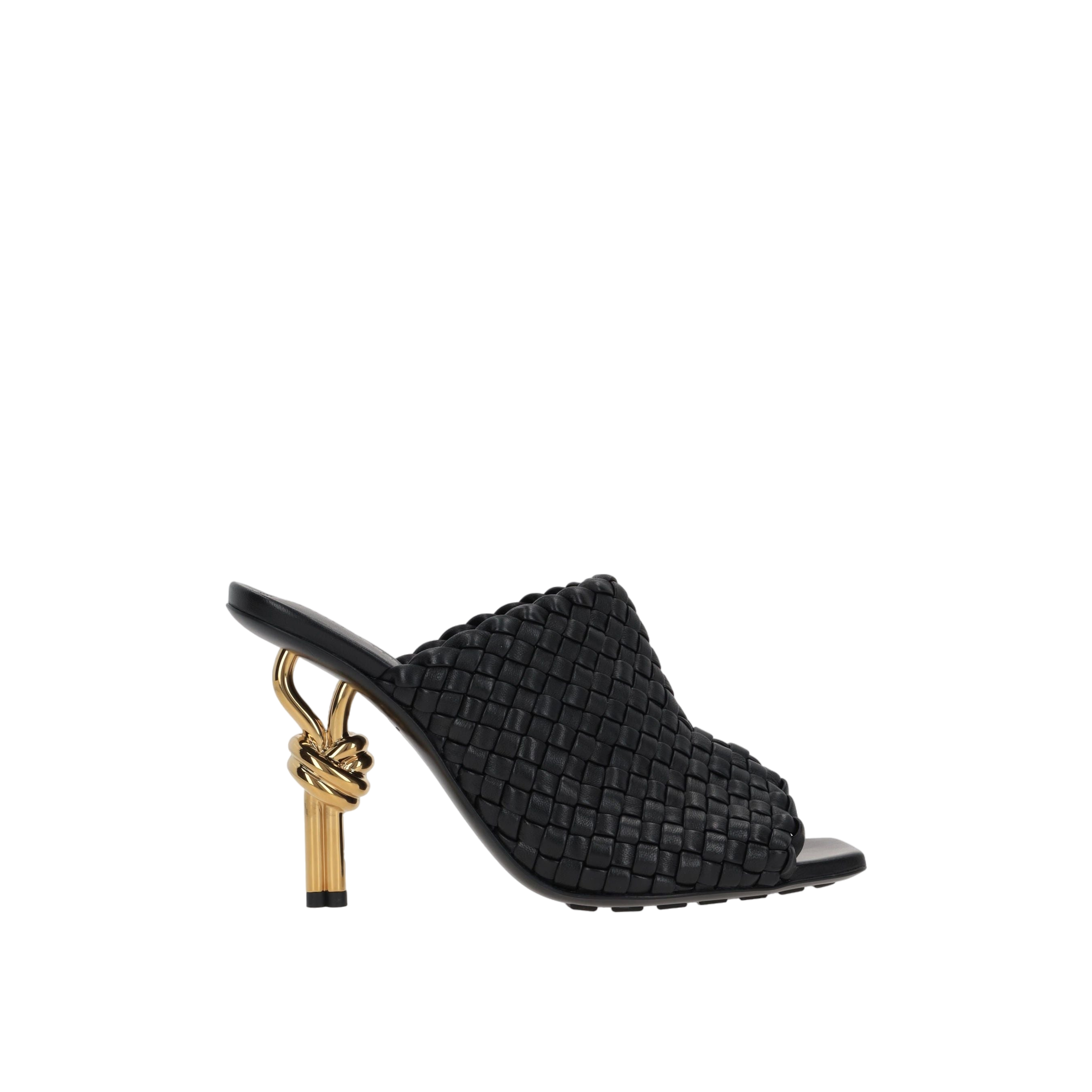 Knot Mule Sandals in Intrecciato Nappa-BOTTEGA VENETA-JOHN JULIA