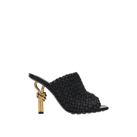 Knot Mule Sandals in Intrecciato Nappa-BOTTEGA VENETA-JOHN JULIA