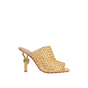 Knot Mule Sandals in Intrecciato VN-BOTTEGA VENETA-JOHN JULIA