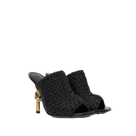 Knot Mule Sandals in Intrecciato Nappa-BOTTEGA VENETA-JOHN JULIA