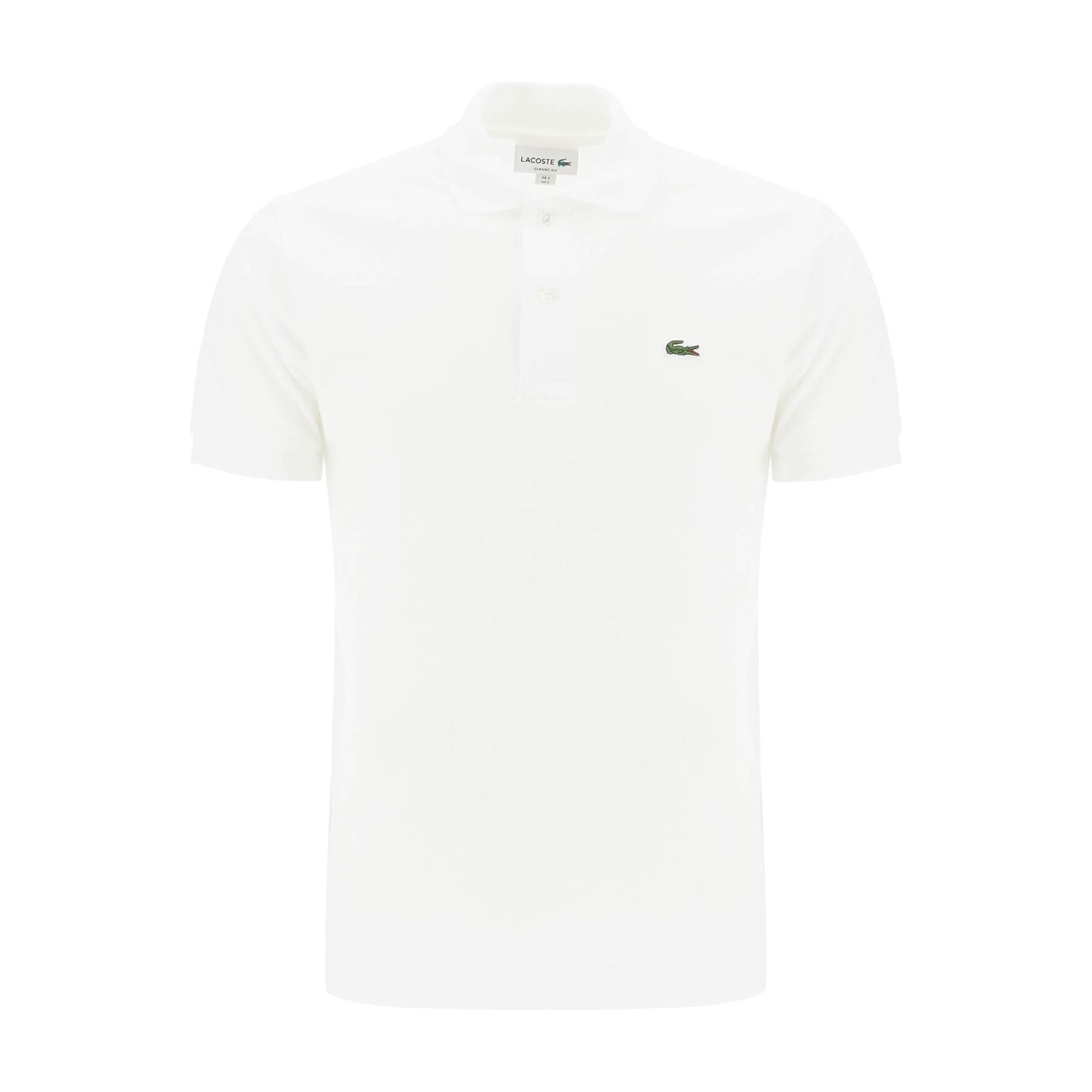 LACOSTE-Cotton Piquet Polo -JOHN JULIA.