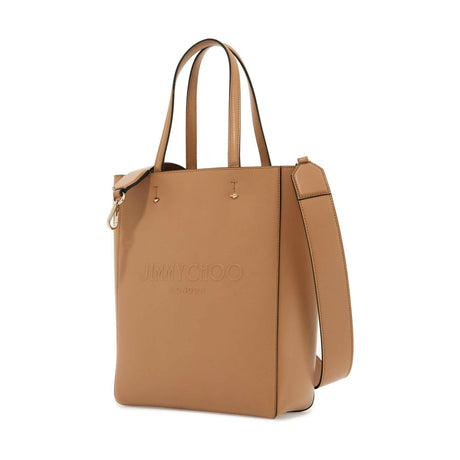 Lenny North-South L Leather Tote Bag.