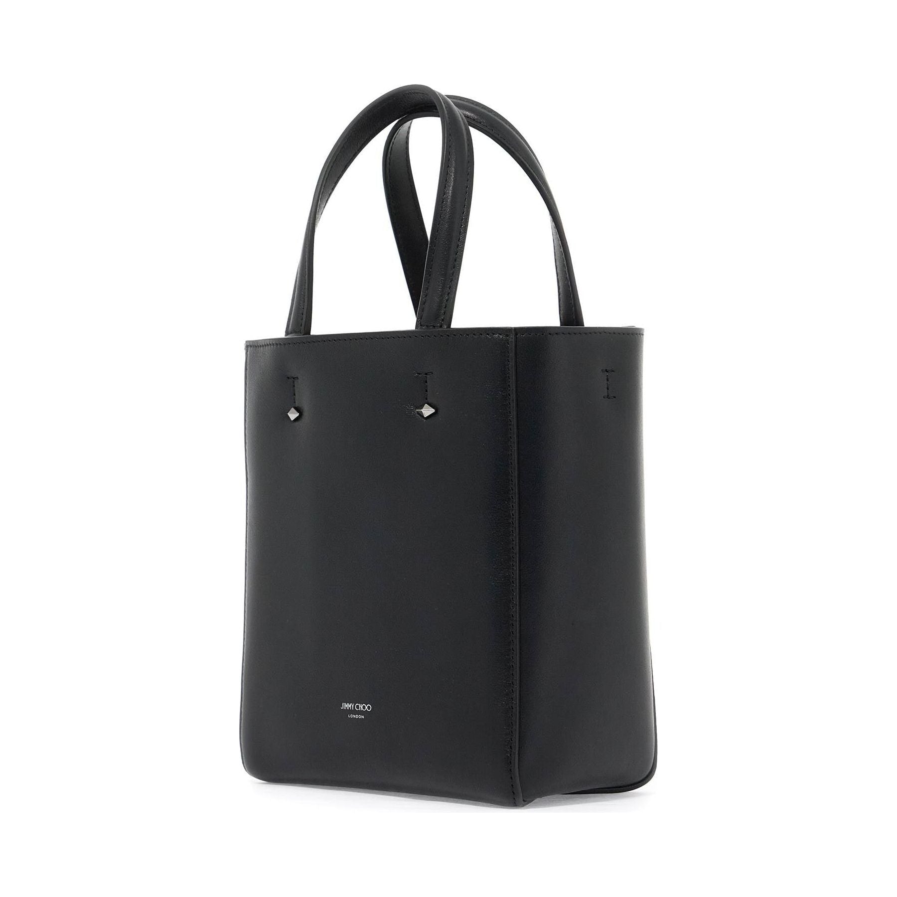 Smooth Leather Lenny North-South Tote Bag