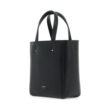 Smooth Leather Lenny North-South Tote Bag.