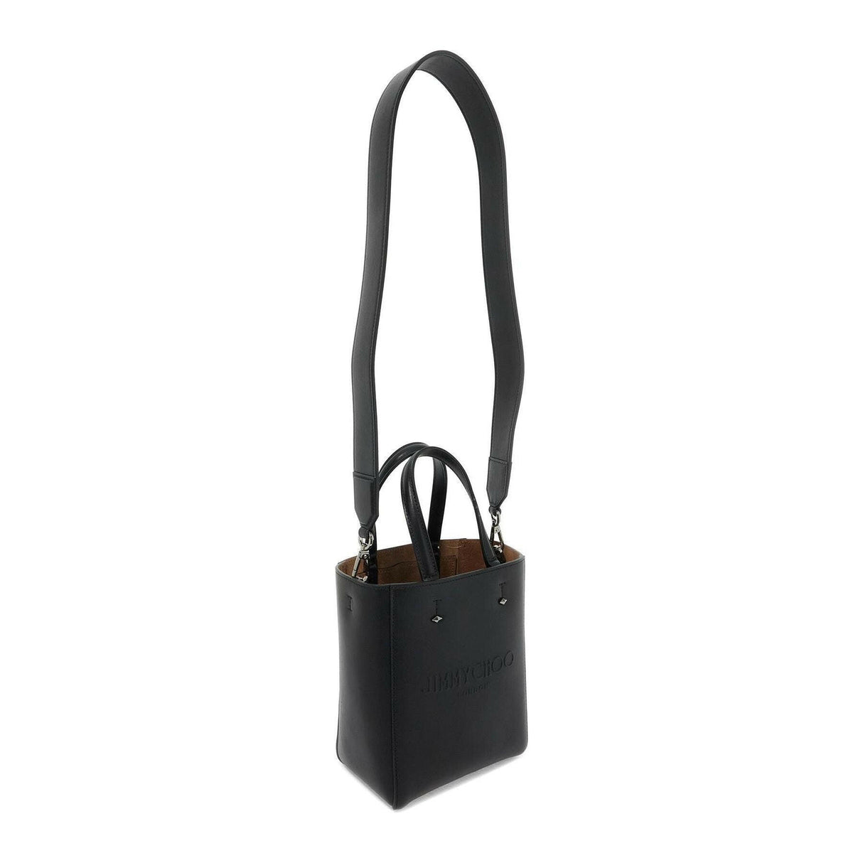 Smooth Leather Lenny North-South Tote Bag.