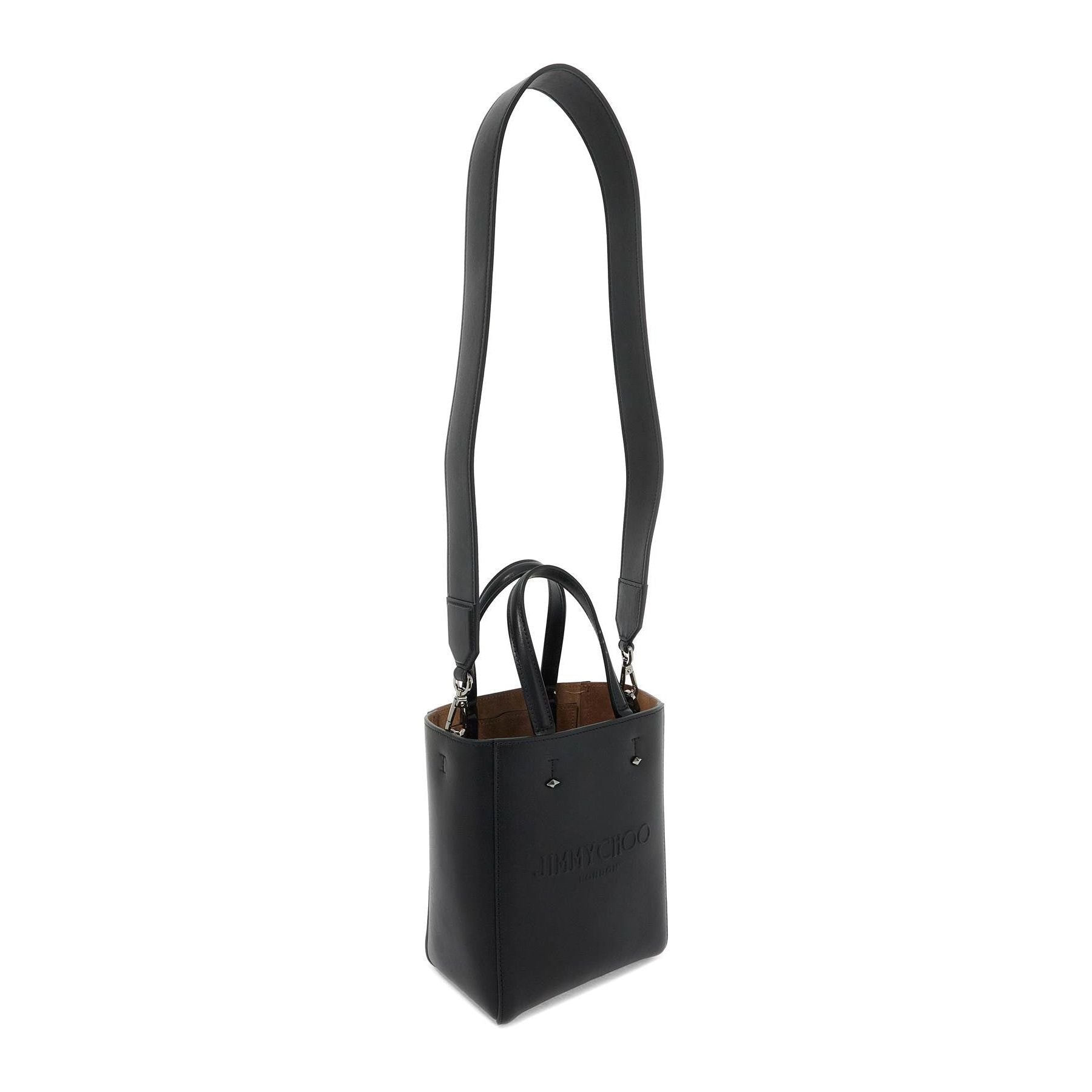 Smooth Leather Lenny North-South Tote Bag