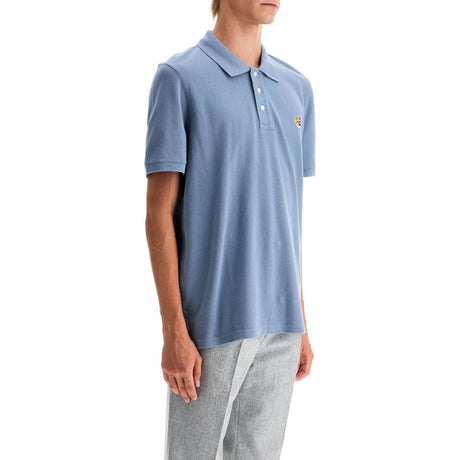 MAISON KITSUNÉ-Fox Head Polo Shirt-JOHN JULIA