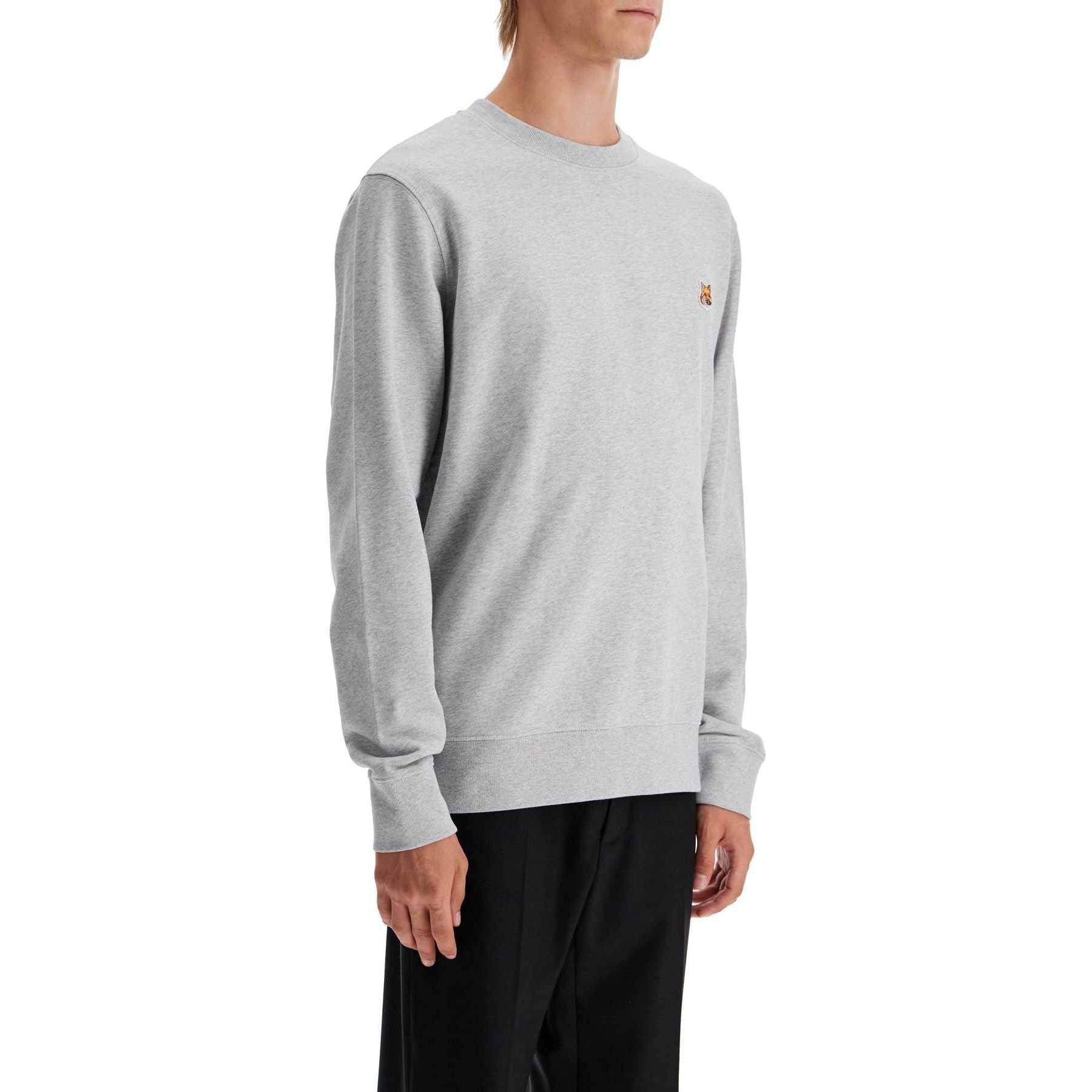 Fox Head Patch Sweatshirt With