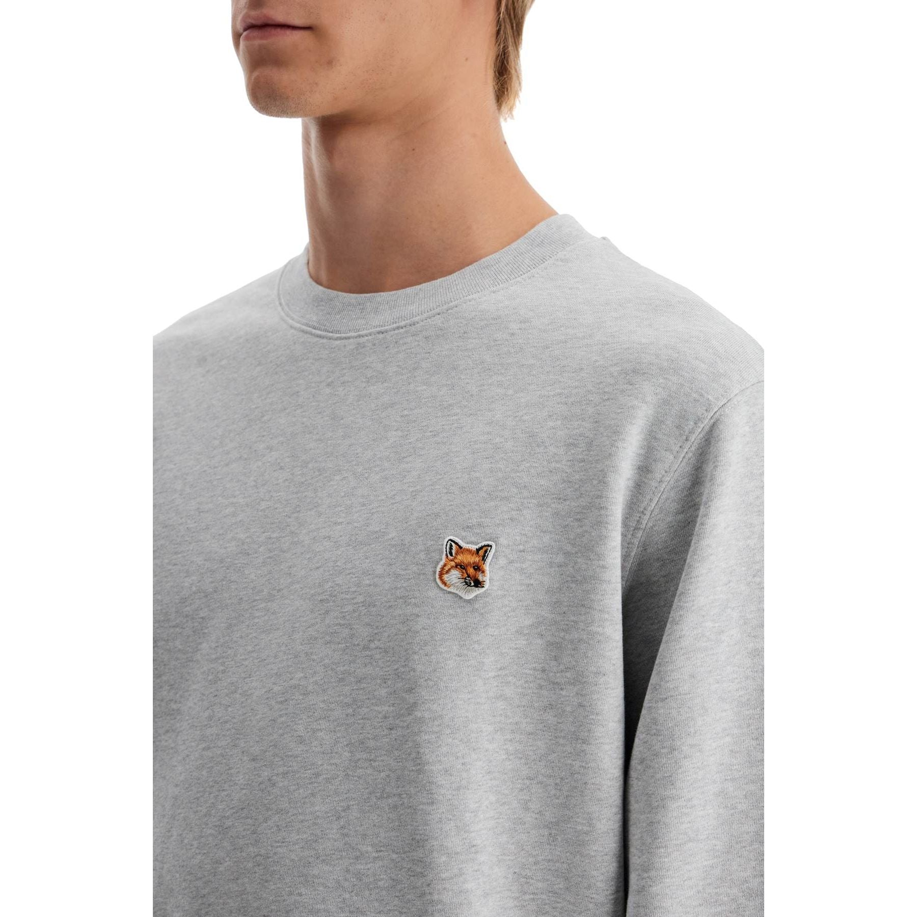 Fox Head Patch Sweatshirt With