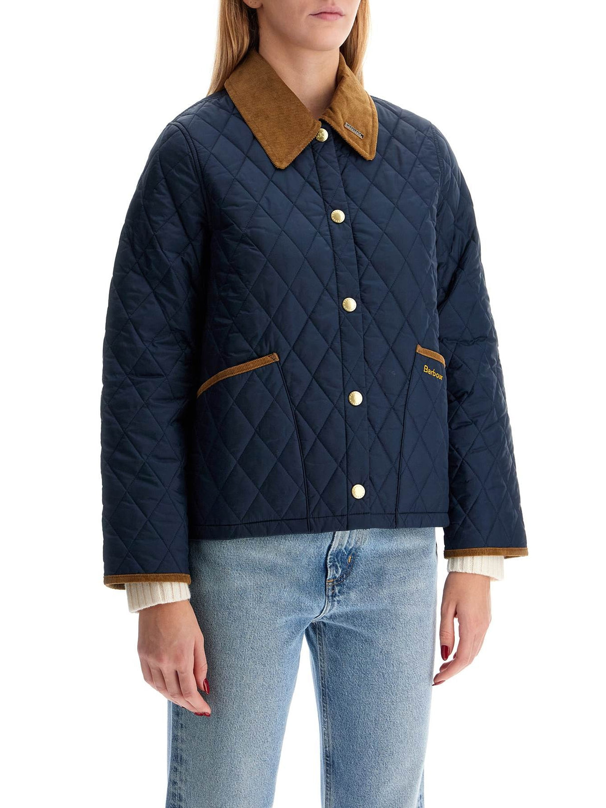 Liddesdale Cropped Quilted Jacket-Barbour-JOHN JULIA