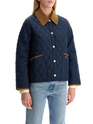 Liddesdale Cropped Quilted Jacket-Barbour-JOHN JULIA