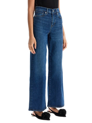 Le Slim Palazzo Cropped Jeans-Frame-JOHN JULIA